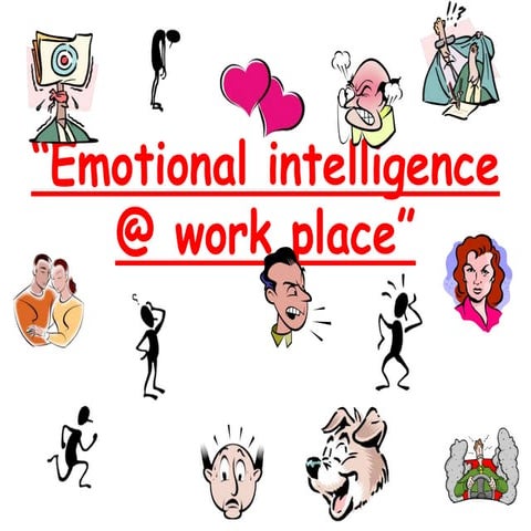 Emotional intelligence @ work place- by Shritheja K