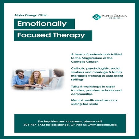 Emotionally Focused Therapy | Alpha Omega Clinic | PDF