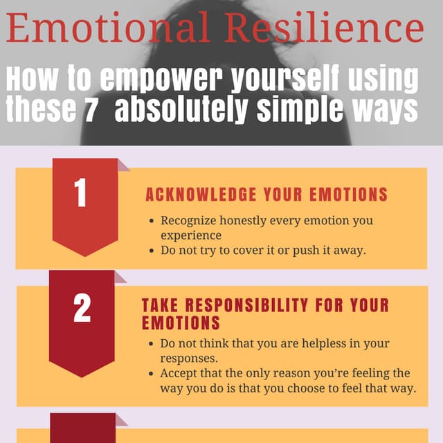Emotional Resilience: How to empower Yourself using these 7 absolutely simple...