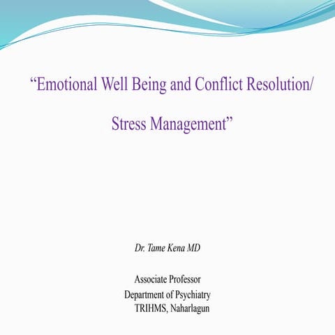Emotional Well Being & Conflict Resolution_VKV.pptx