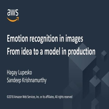 Emotion Recognition in Images