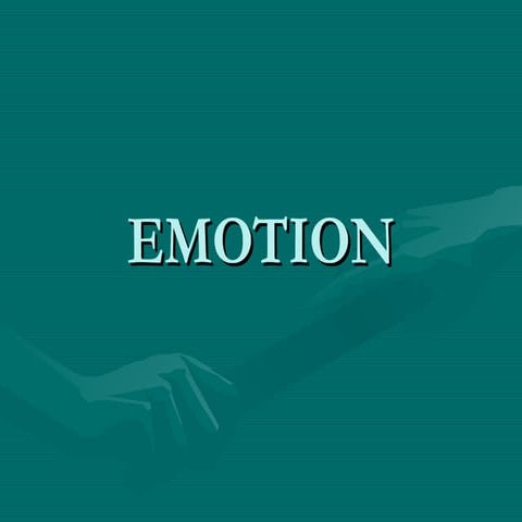 Emotion&stress,Psychology