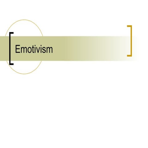 Emotivism[1]
