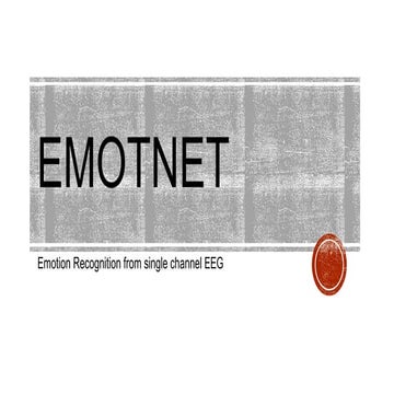 [Paper Presentation] EMOTIONAL STRESS DETECTION USING DEEP LEARNING