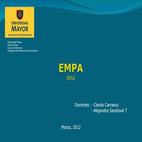 EMPA examen medicina preventiva MINSAL | PDF
