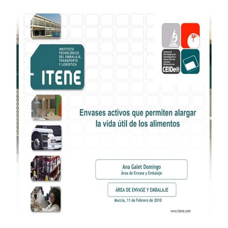 Empaques activos empaque inteligentes