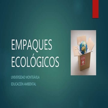 Empaques ecológicos