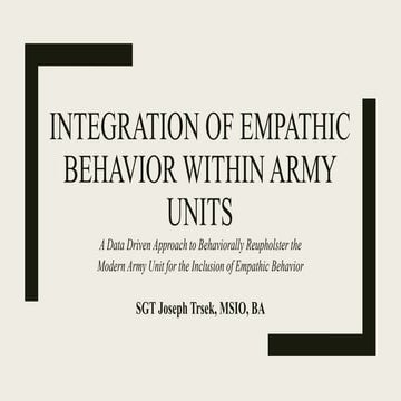 Empathic integration 