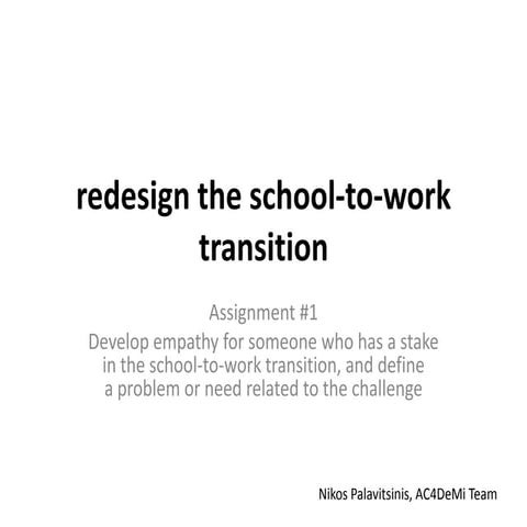 01 Empathize and define | PPT
