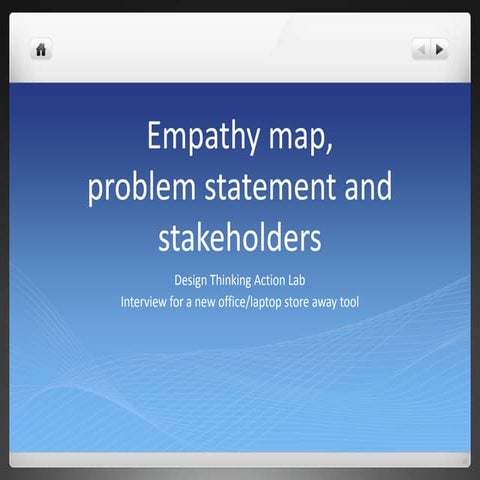 Empathy map