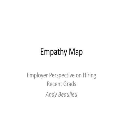 Empathy map | PPTX