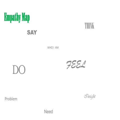 Empathy map