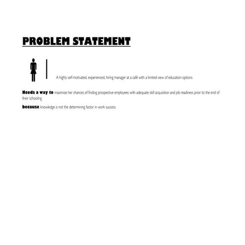 Design Thinking Action Lab - Empathy Map & Problem Statement | PDF