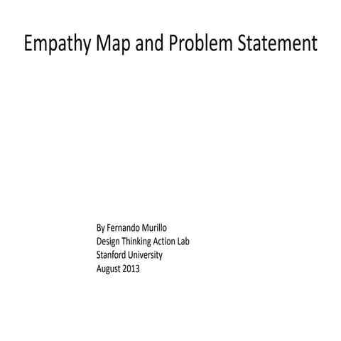 Empathy map | PPTX