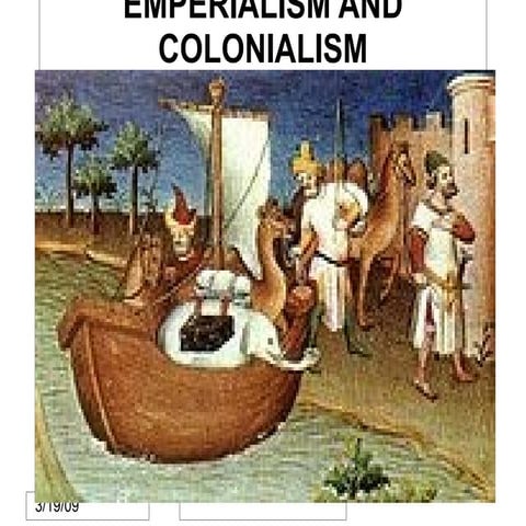 Emperialism And Colonialism (Ppt)
