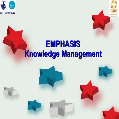 Emphasis introduction to km