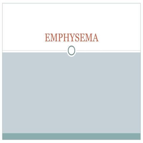 Emphysema