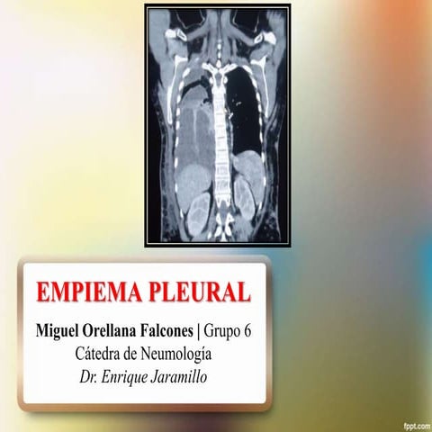 EMPIEMA PULMONAR