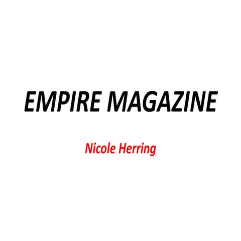 Empire magazine