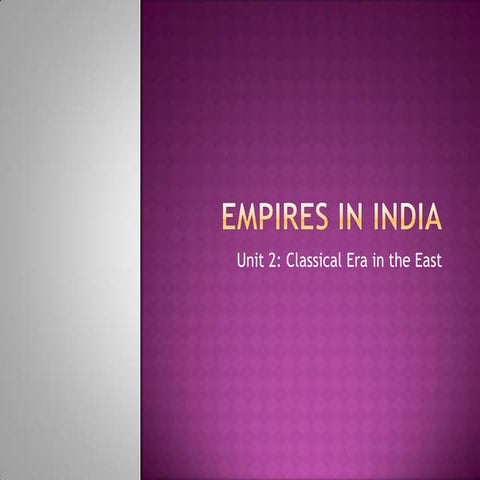 Empires in india 2012