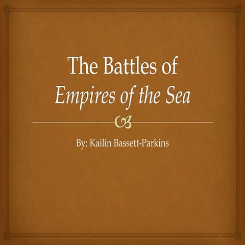 Empires of the sea