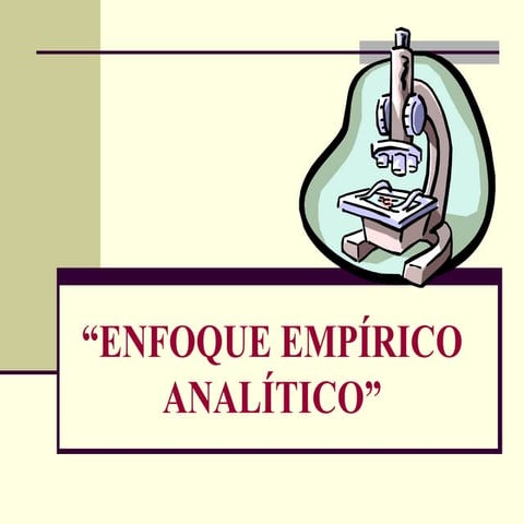Empirico analitico
