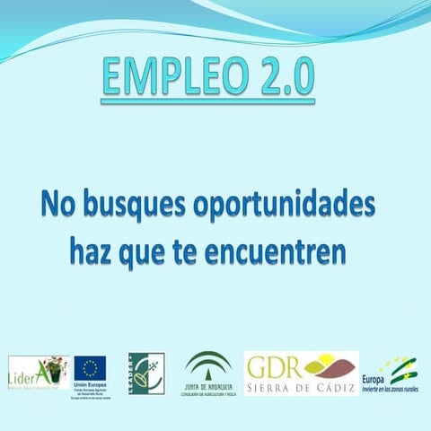 Jornadas búsqueda de empleo en la Red Empleo 2