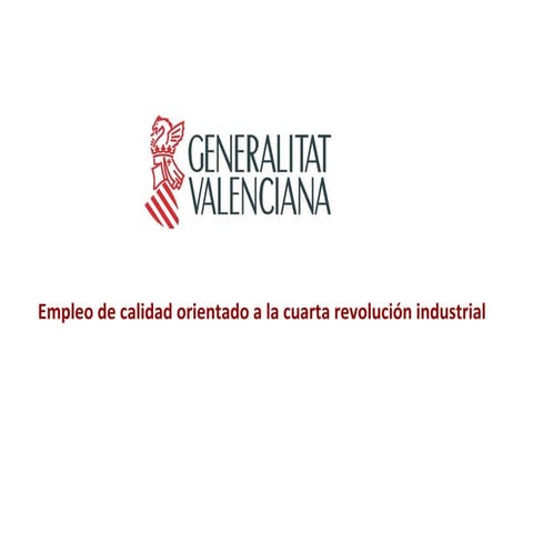 Empleo en la cuarta revolución industrial