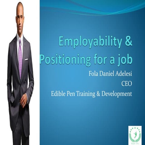 Employability or positioning for job
