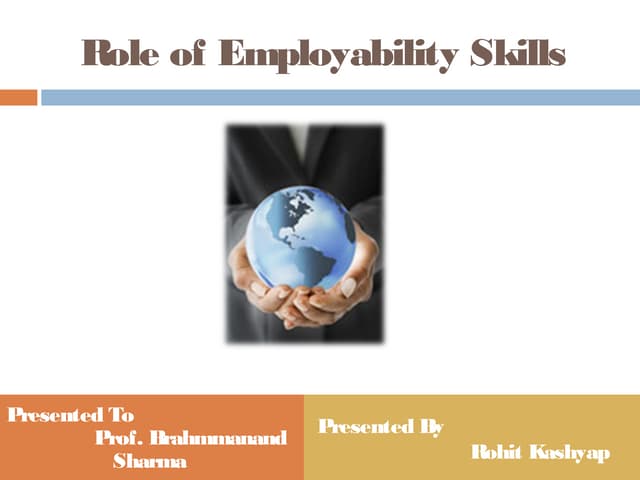 Employability skills