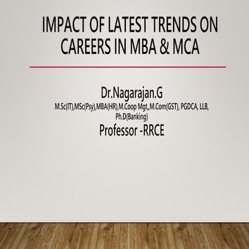 employablility training mba mca students to get updated