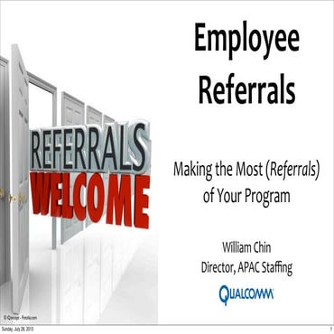 Employee Referral - Innovative Approaches without Referral Bonus
