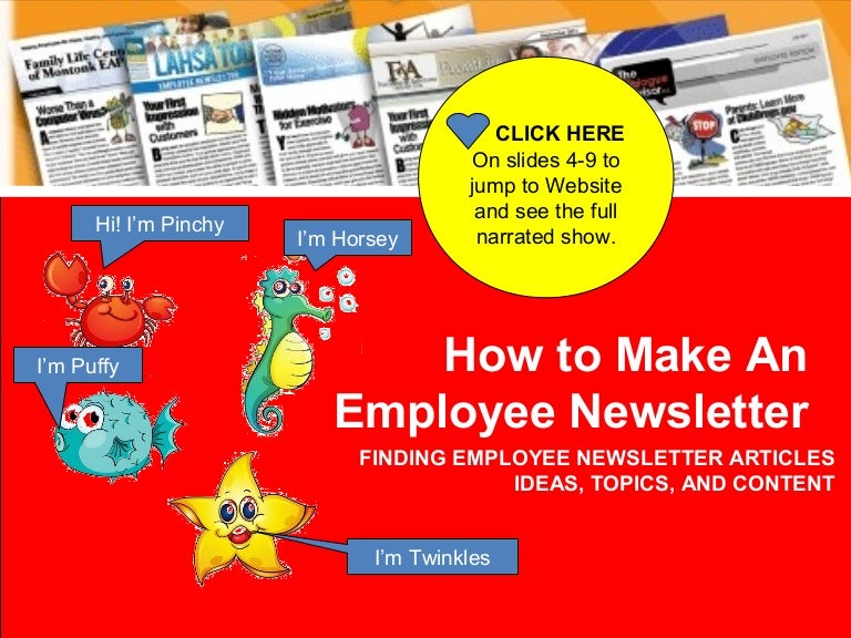 How to Make an Employee Newsletter Creating Employee Newsletters Ma…