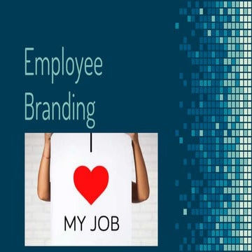 ¿Qué es Employee branding?