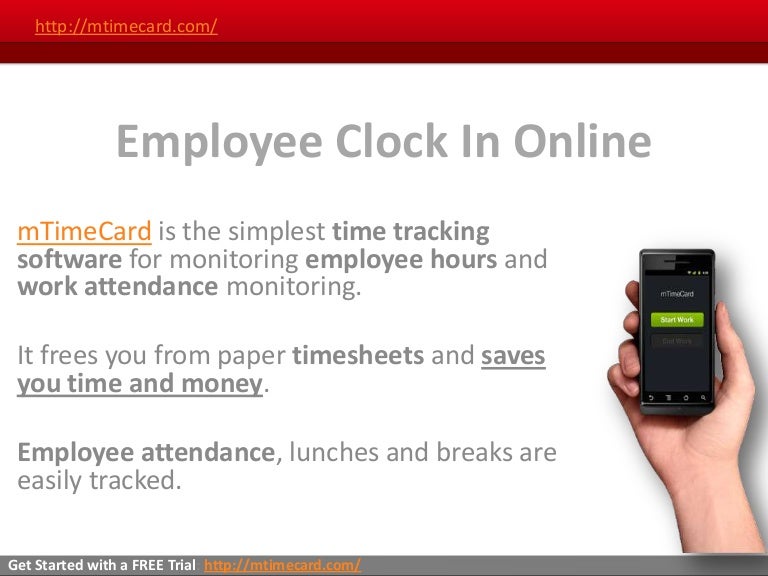 Employee Clock In Online