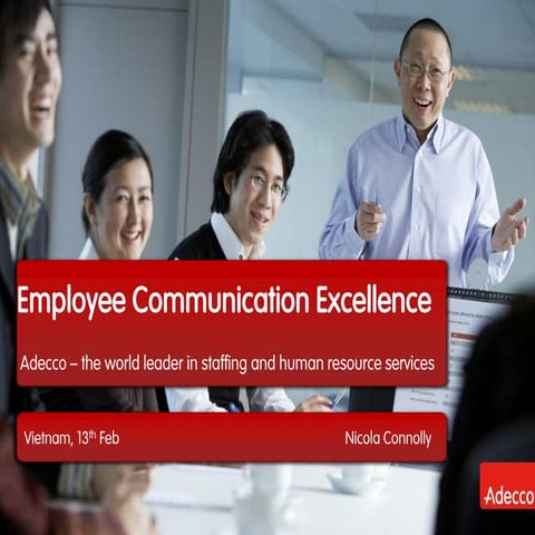 Employee communication excellence   presentation