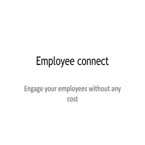 Employee connect