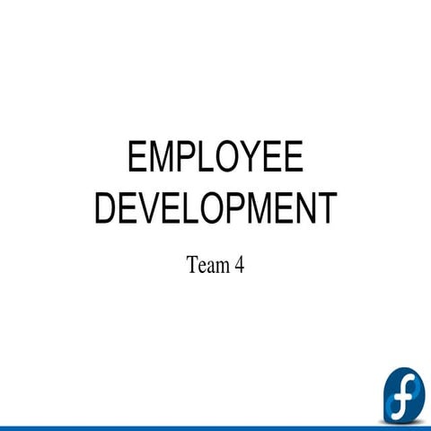 Employee development