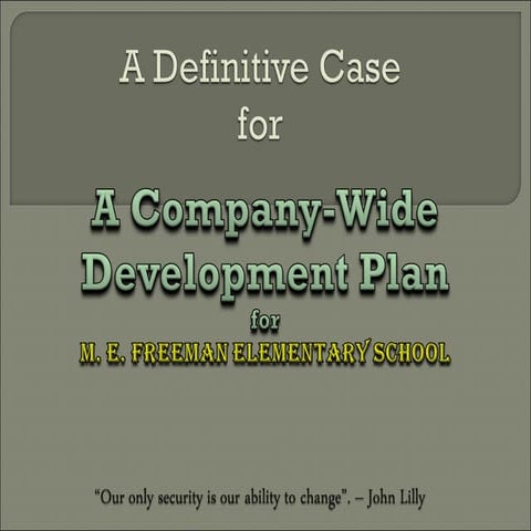 Making the Case for Employee Development
