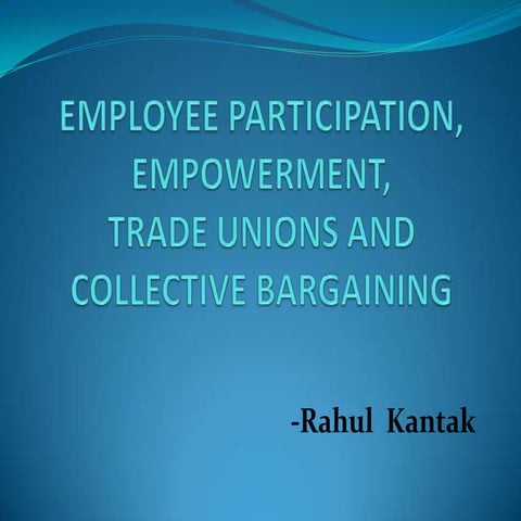 Employee empowerment