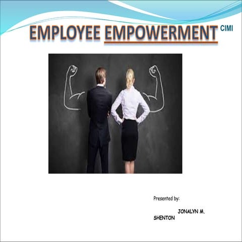 Employee Empowerment jonshen-2021