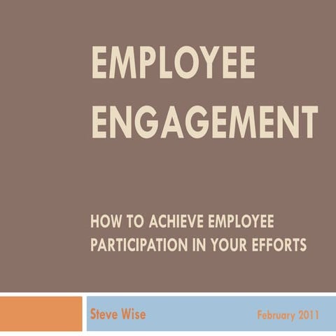 Employee Engagement