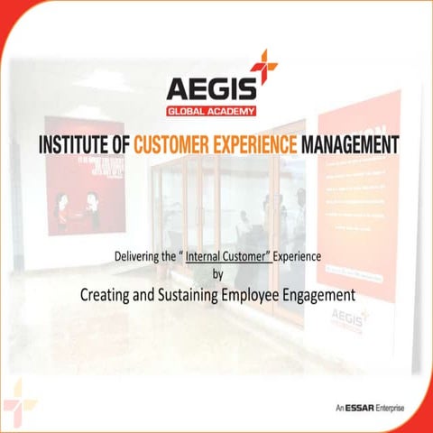 Delivering the “Internal Customer” Experience