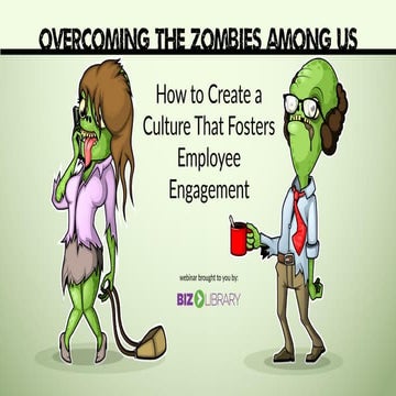 How to Create a Culture That Fosters Employee Engagement | Webinar 