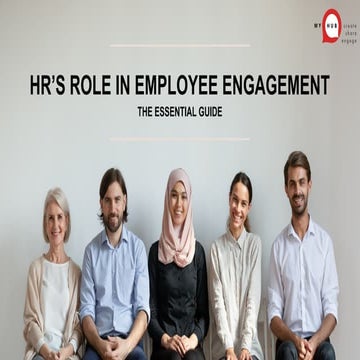 HR’s Role In Employee Engagement