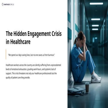 Employee Engagement in Healthcare sector (PPT/PDF)