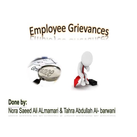 Employee grievance