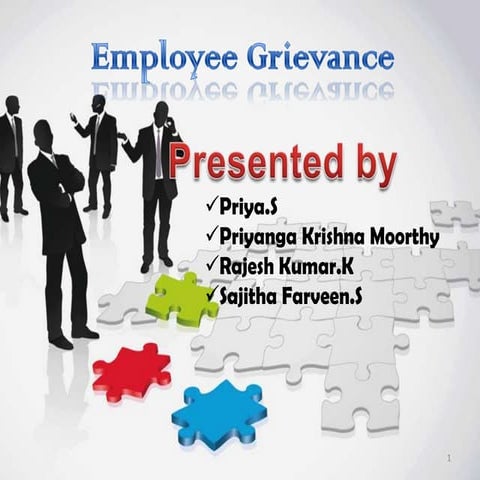Employee grievance case study