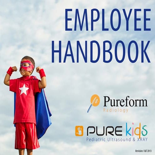 Pureform Employee Handbook | PDF