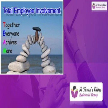 Employee involvement